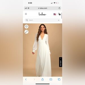 Talk about divine white long sleeve backless maxi dress